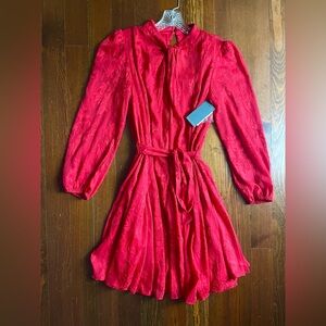 Beautiful Julia Jordan Vibrant Red Dress